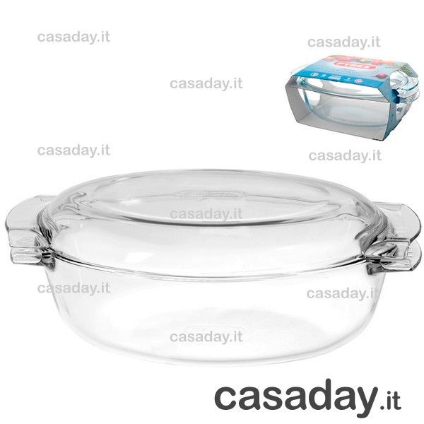 CASSERUOLA PIREX OV.LT.4,5 C-COP. 